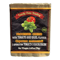 491 - Processed Cheese with Tomato and Basilic