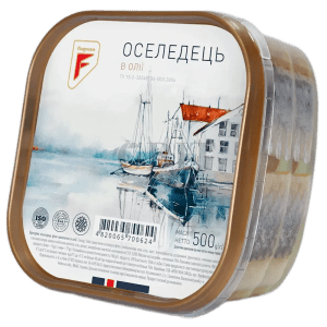 Flag-776. Herring Fillet Pieces in Oil